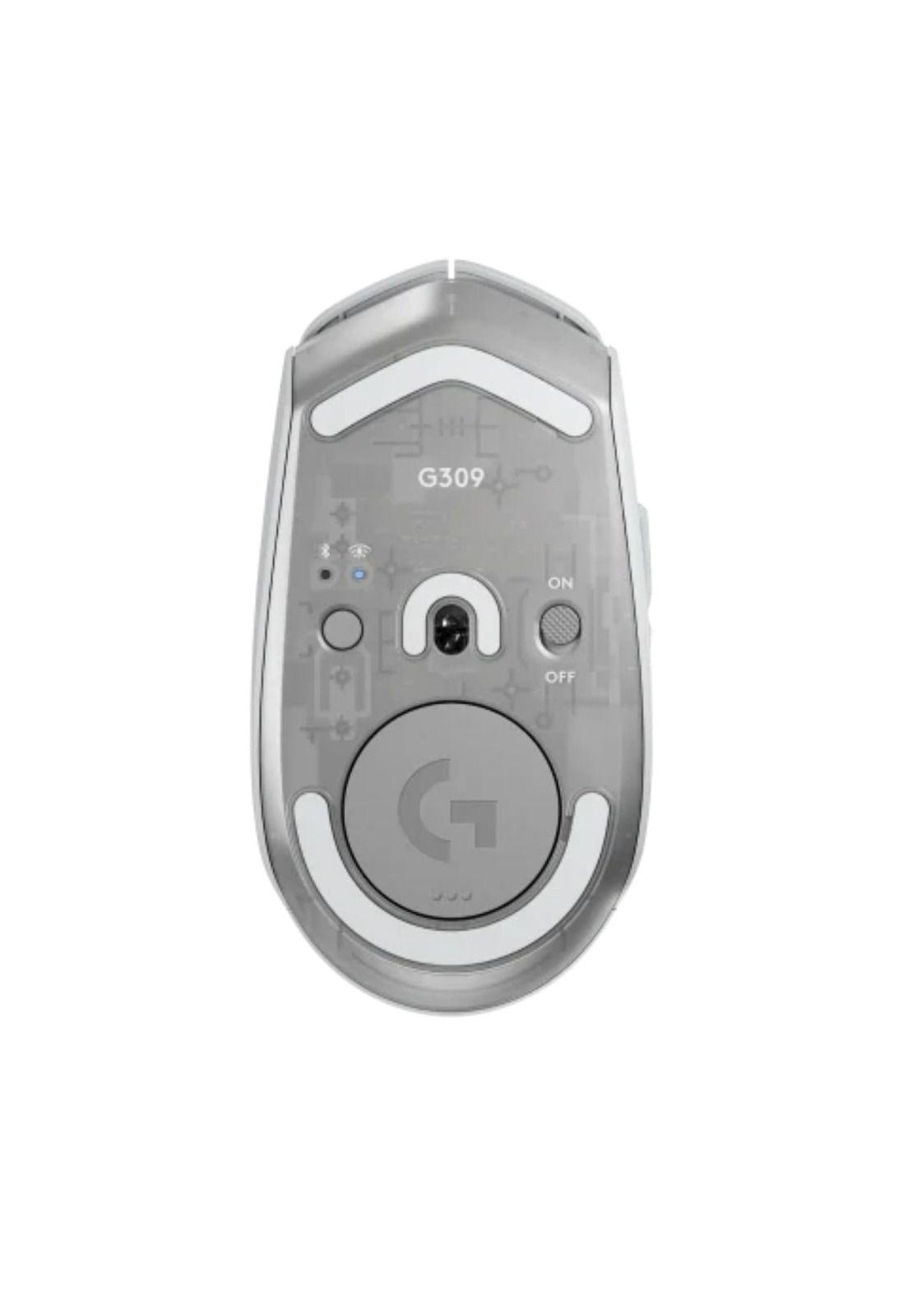 Mouse Gamer Logitech G309 LightSpeed Hero 25K BT Blanco-4