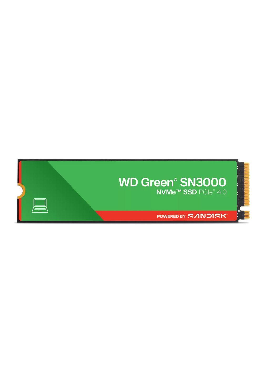 Sandisk SSD WD Green 500GB  SN3000 NVMe M.2 2280 PCIe4.0 PC-1