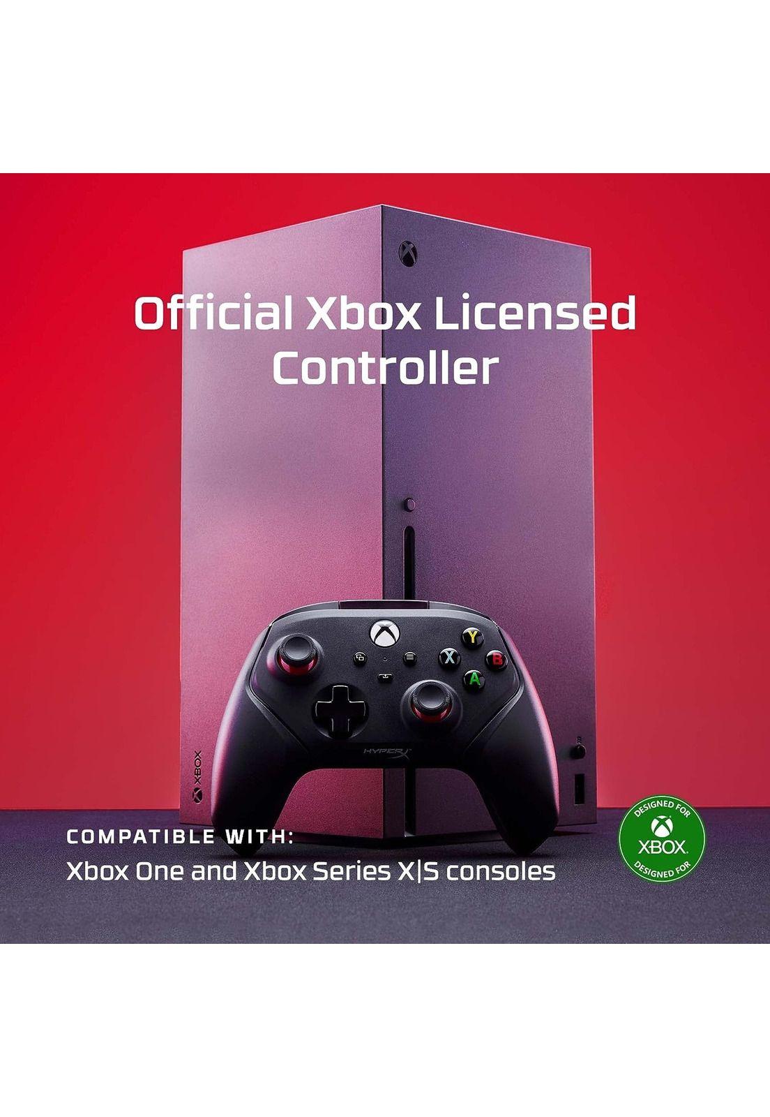 Control HyperX Clutch Gladiate Wired Xbox PC Negro-5