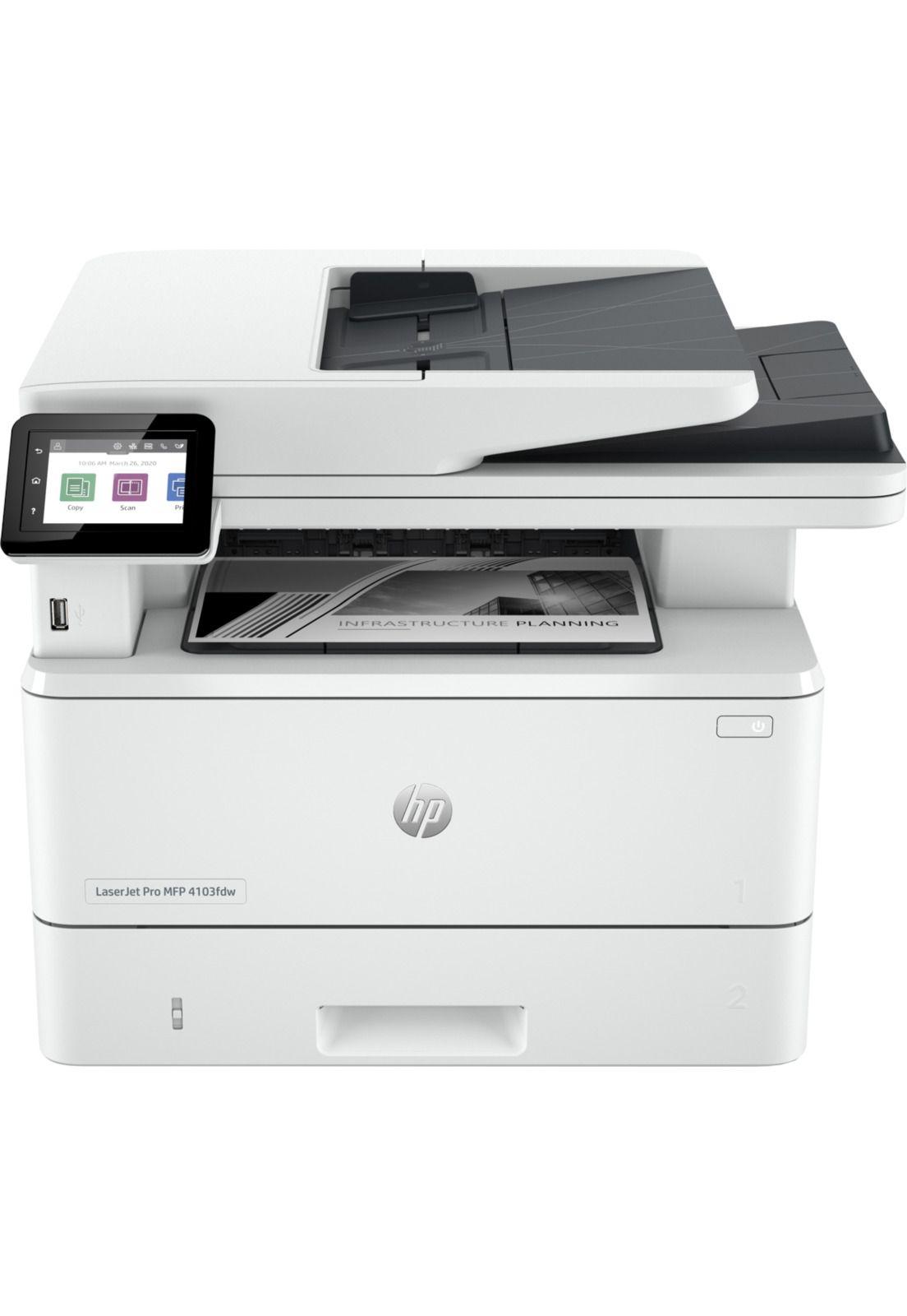 HP LaserJet Pro MFP 4103fdw B/N 40ppm 1200dpi WiFi USB LAN-0