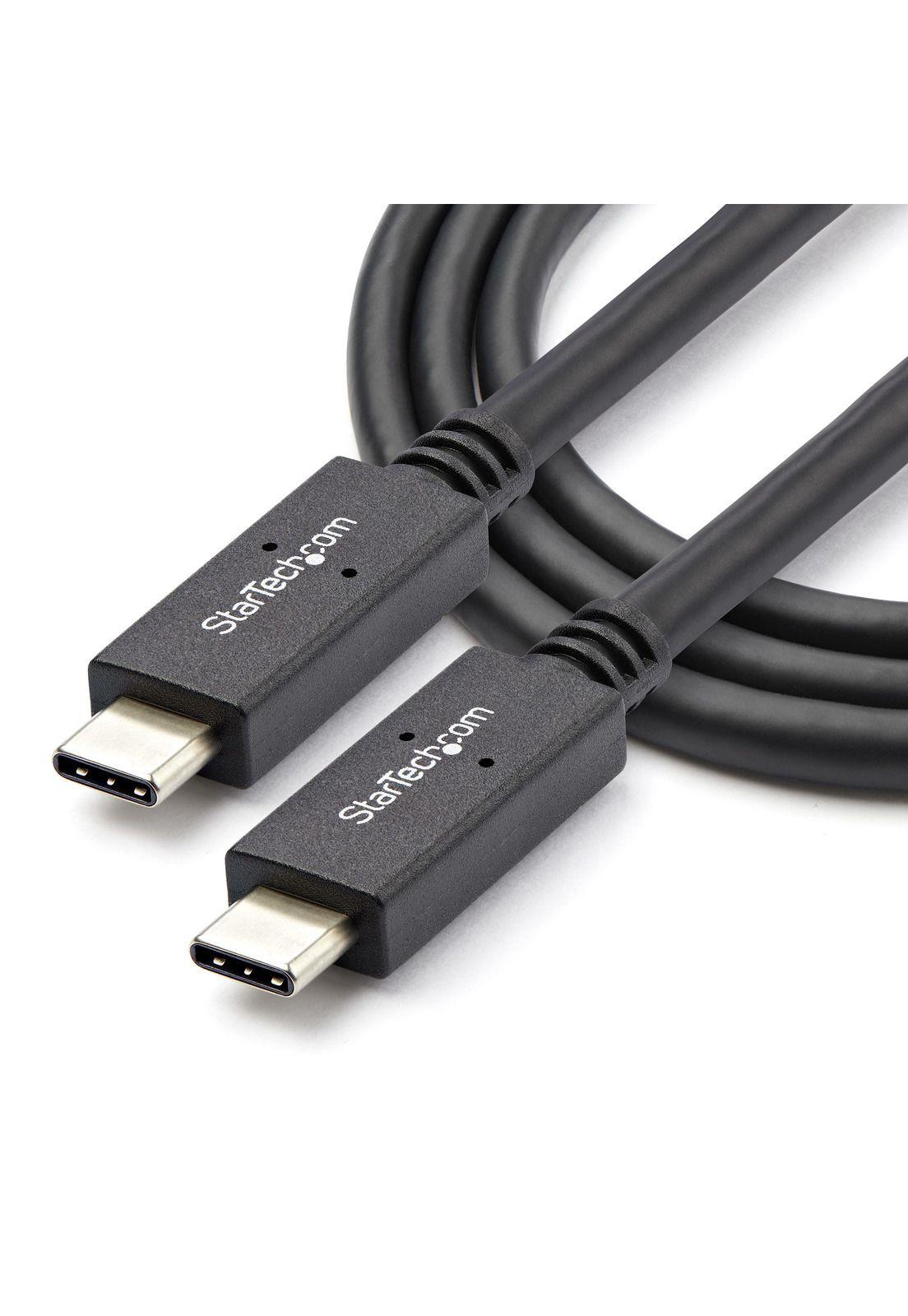 Cable Startech USB-C Entrega de Potencia hasta 5A 10 Gbps-0
