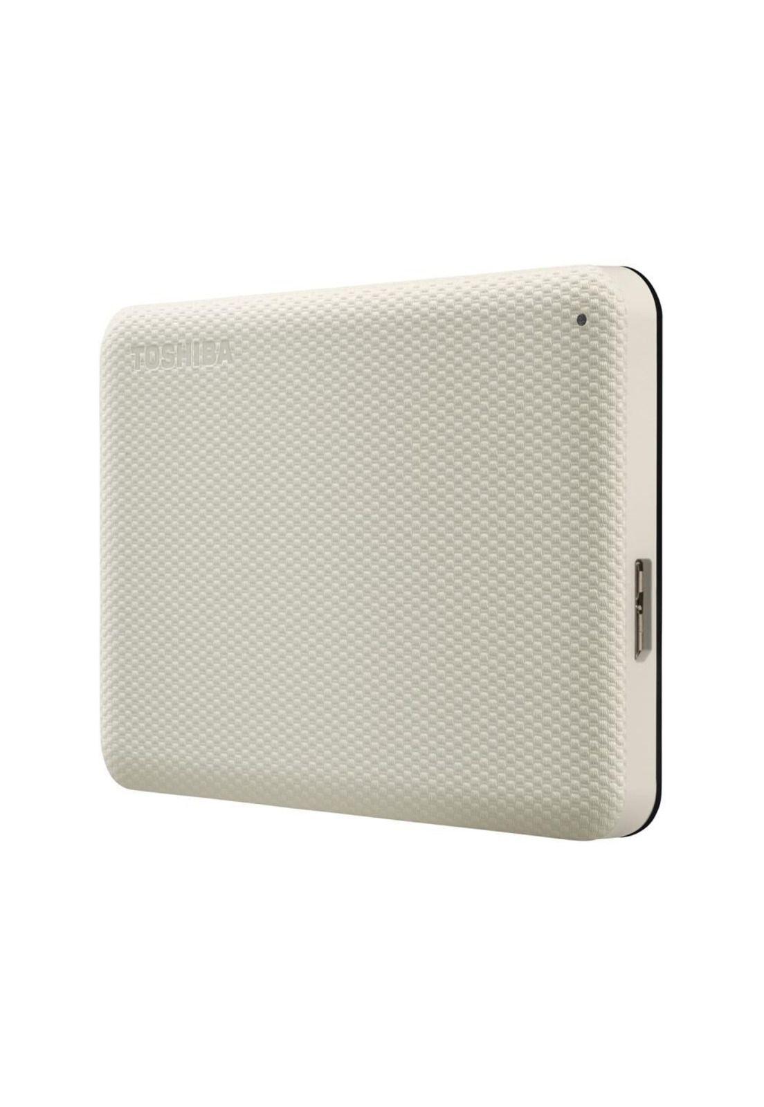 Disco Duro Externo Toshiba Canvio Advance Blanco Marfil 1TB-3