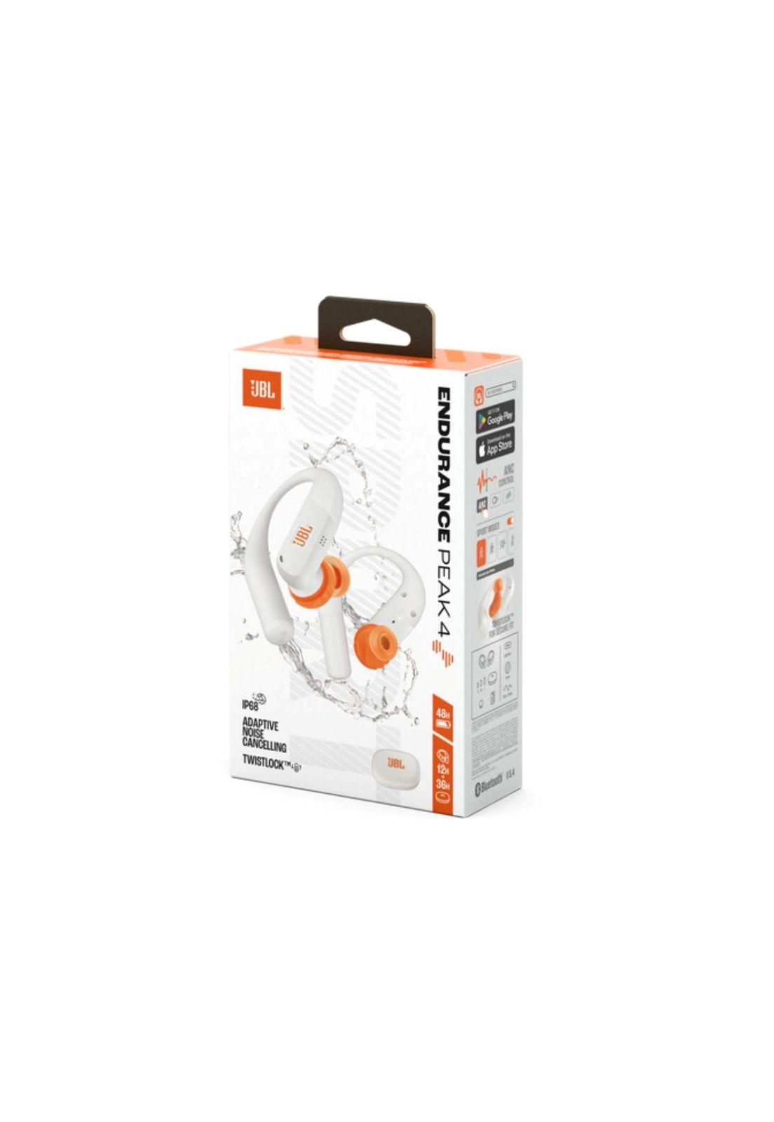 Audífonos JBL Endurance Peak 4 Bluetooth USB-C IP68 Blanco-3