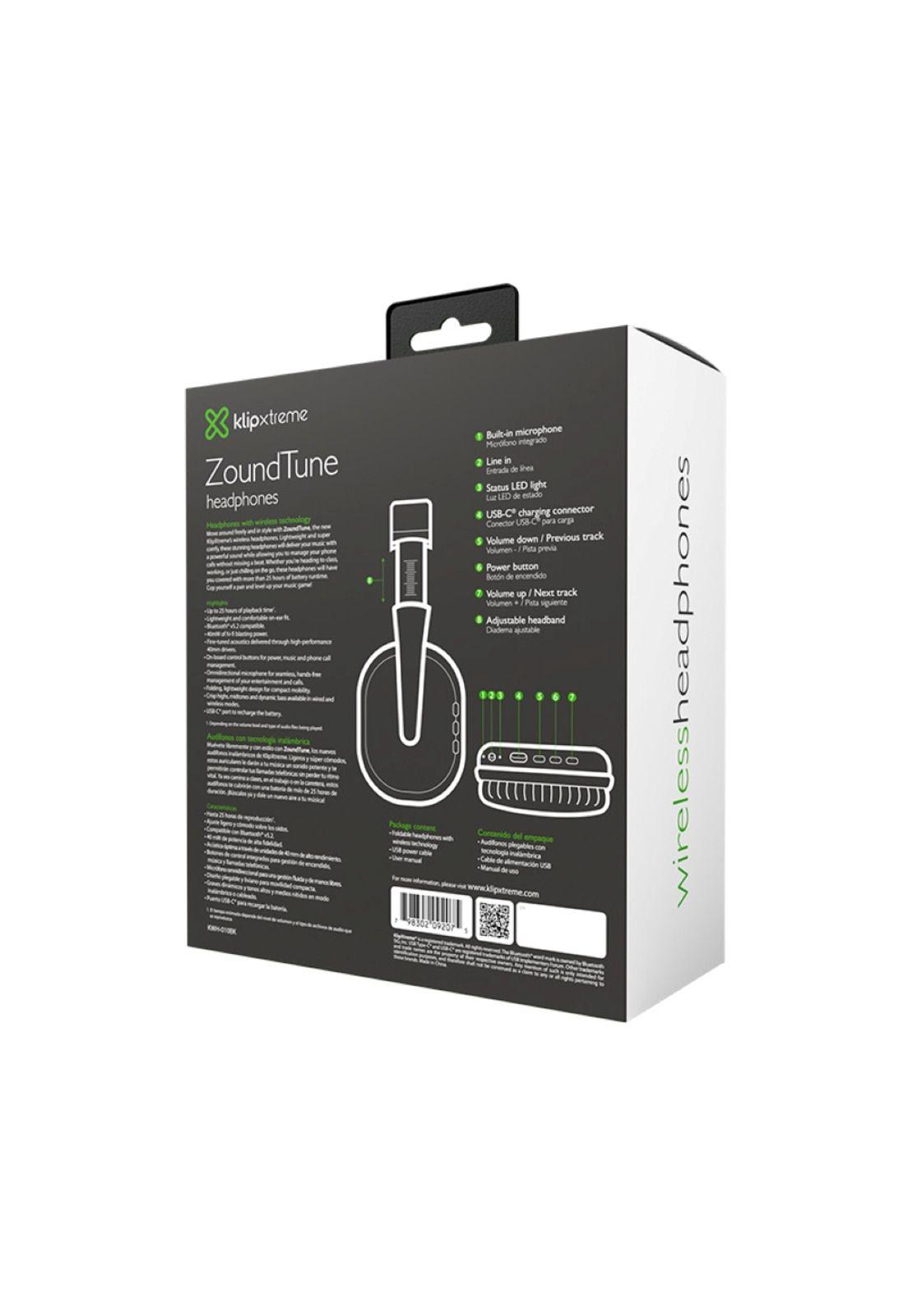 Audifonos Klipxtreme Zoundtune Bluetooth-2