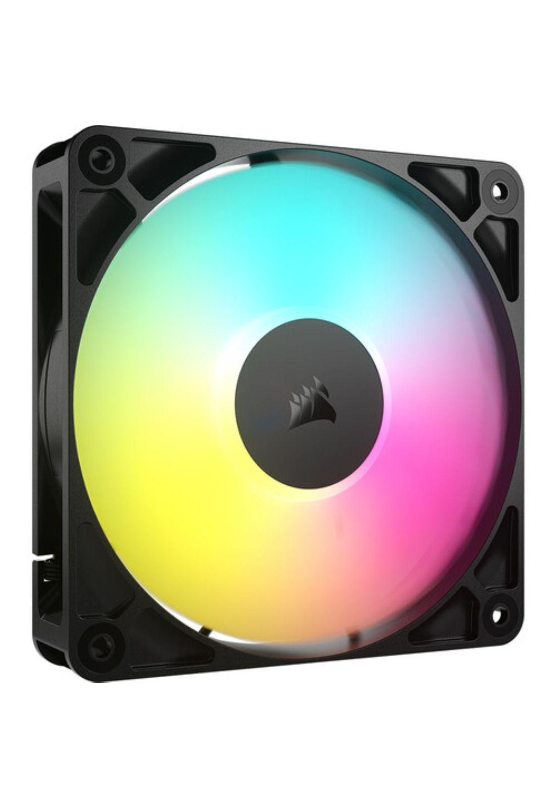 Ventilador Corsair PWM 120mm RS120 ARGB Negro-1