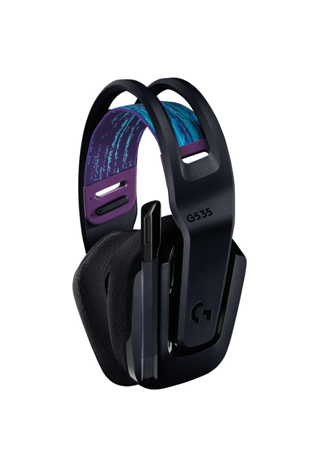 Audífonos Gamer Logitech G535 Lightspeed Dongle USB Negro-2