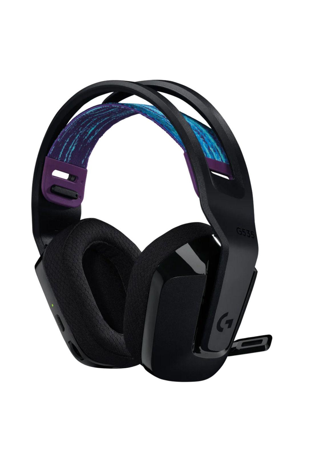 Audífonos Gamer Logitech G535 Lightspeed Dongle USB Negro-3