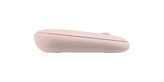 Kit Teclado + Mouse Logitech MK470 Dongle USB Rosado-2