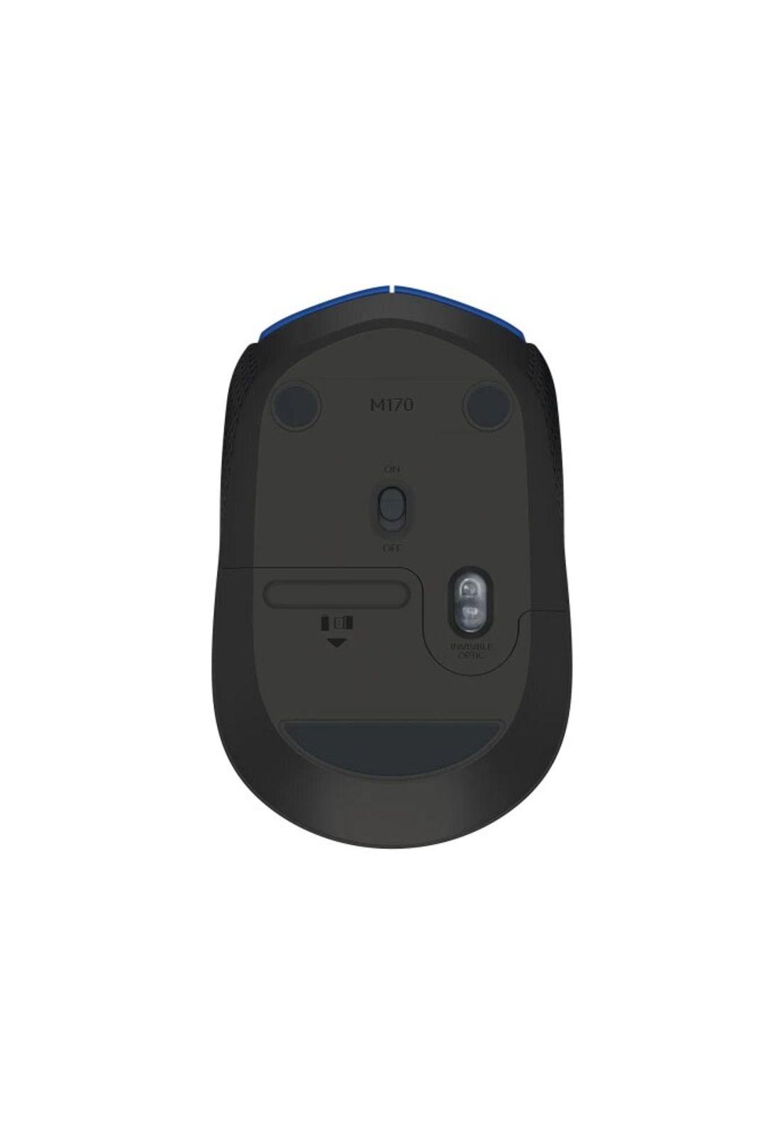 Mouse Inalámbrico Logitech M170 2.4 GHz Azul-3