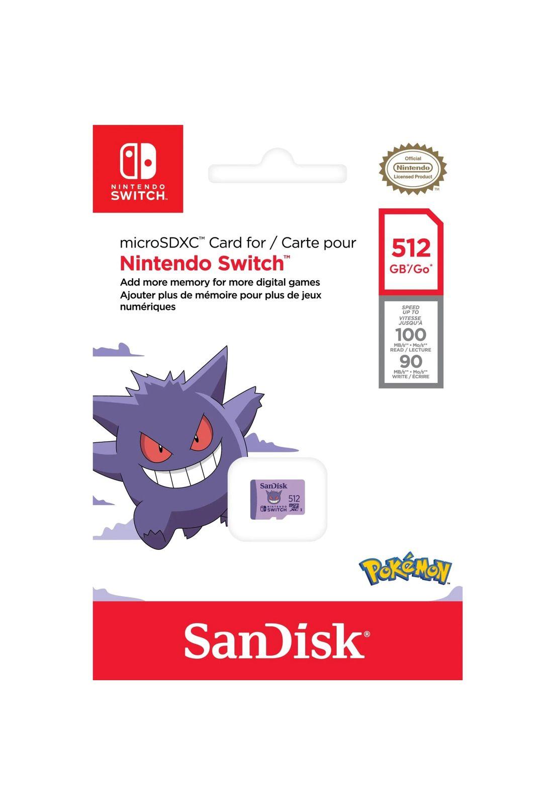 Tarjeta MicroSD SanDisk Pokémon de 512 GB-3