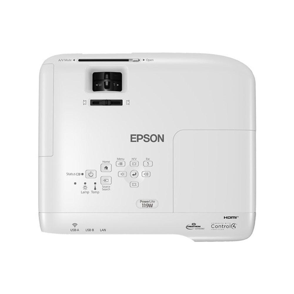 Proyector Epson PowerLite 119W 3LCD WXGA Dial HDMI 4K Lúm-2