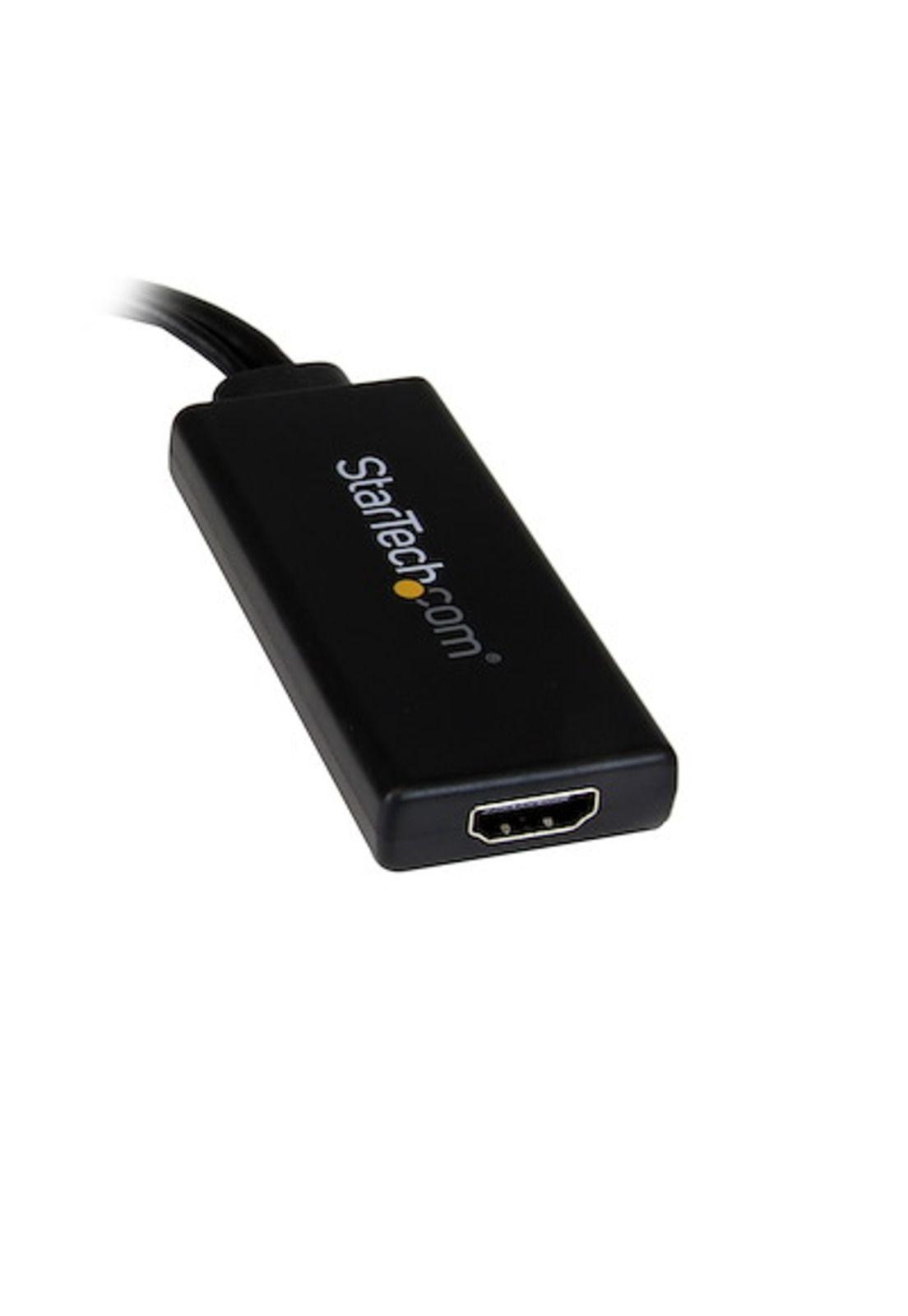 Adaptador Startech VGA a HDMI con audio y alimentación USB-3