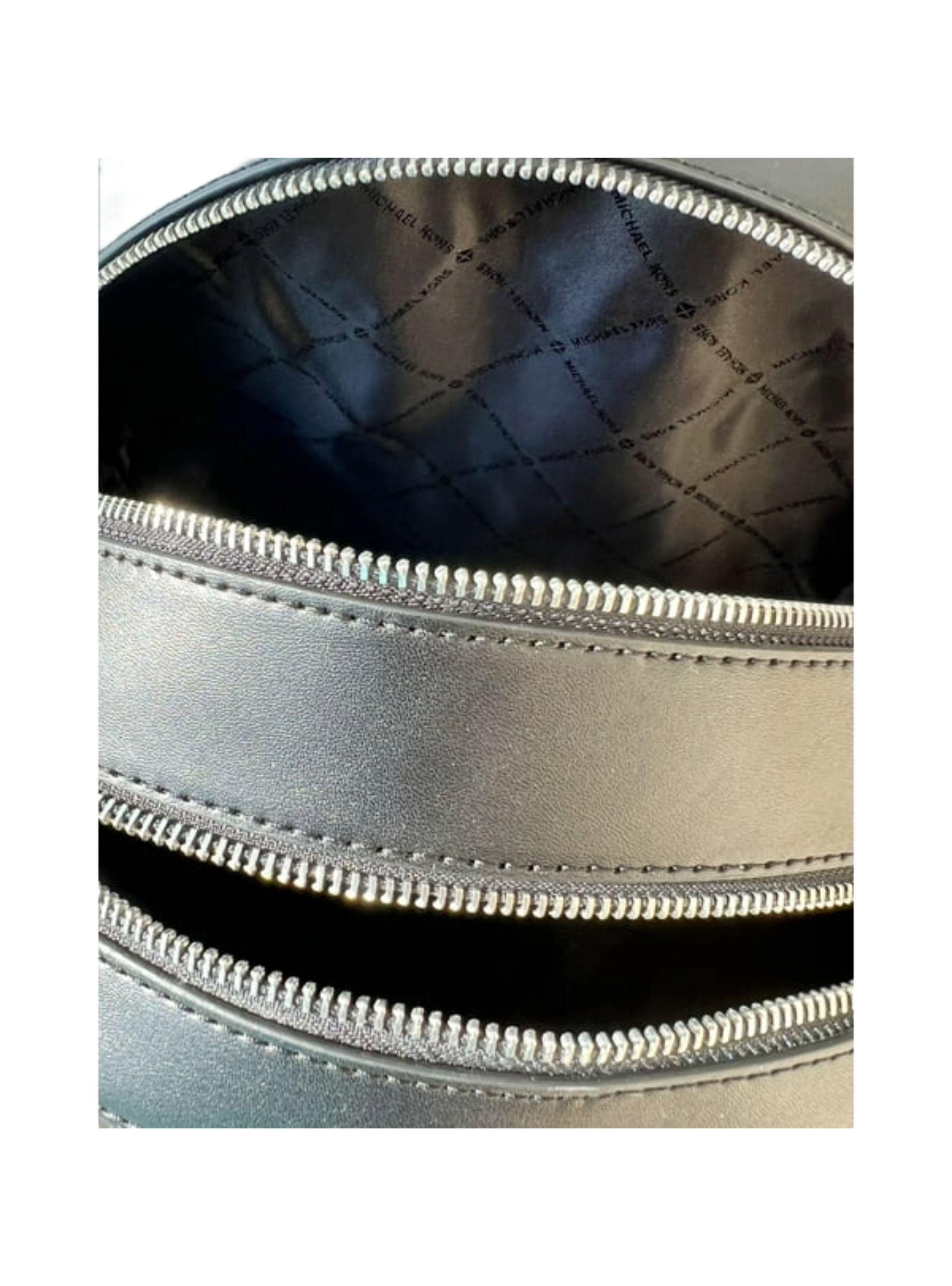 Mochila Michael Kors Jaicee Grande Black Signature Monotem tico-3