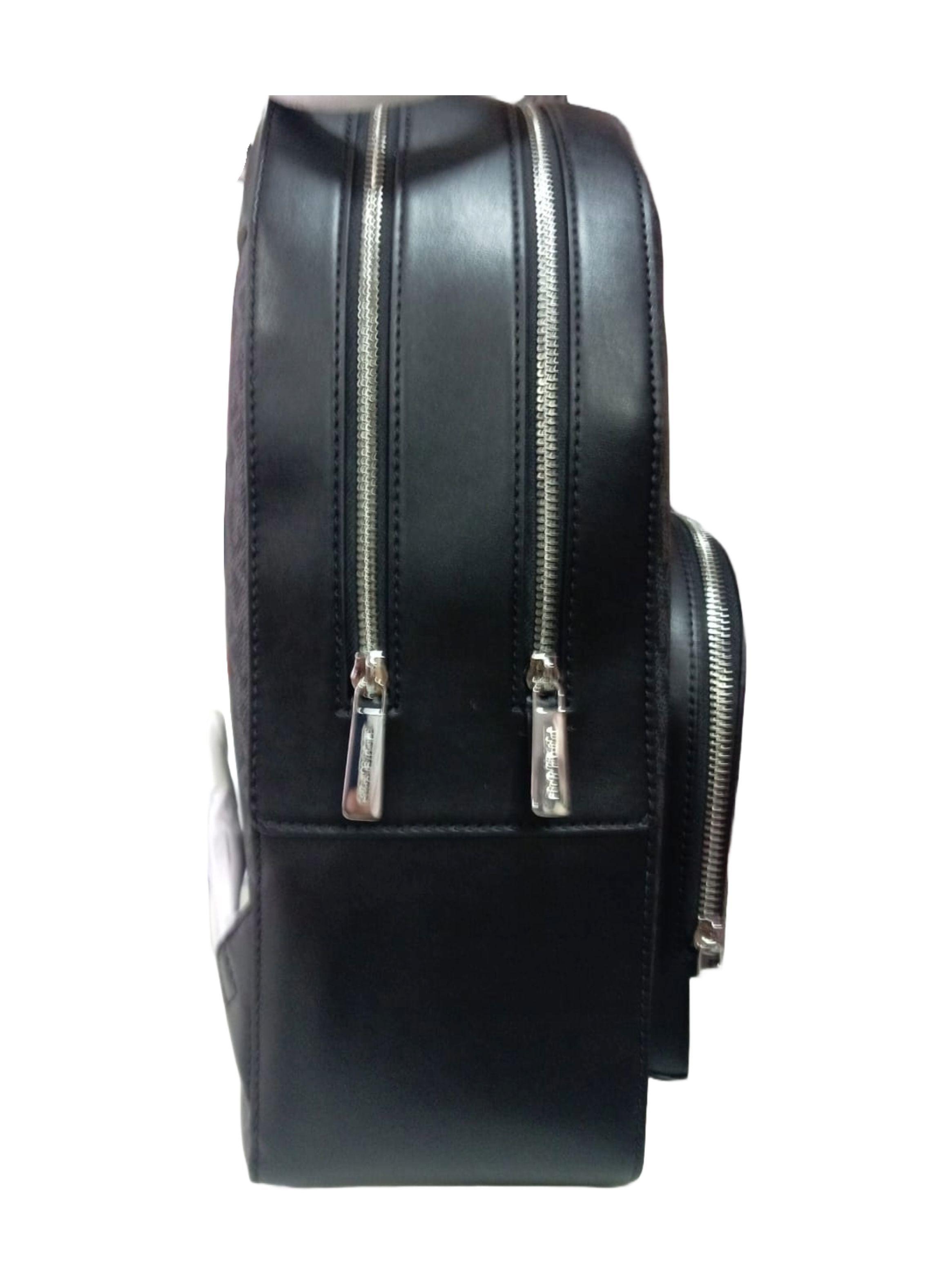 Mochila Michael Kors Jaicee Grande Black Signature Monotem tico-2