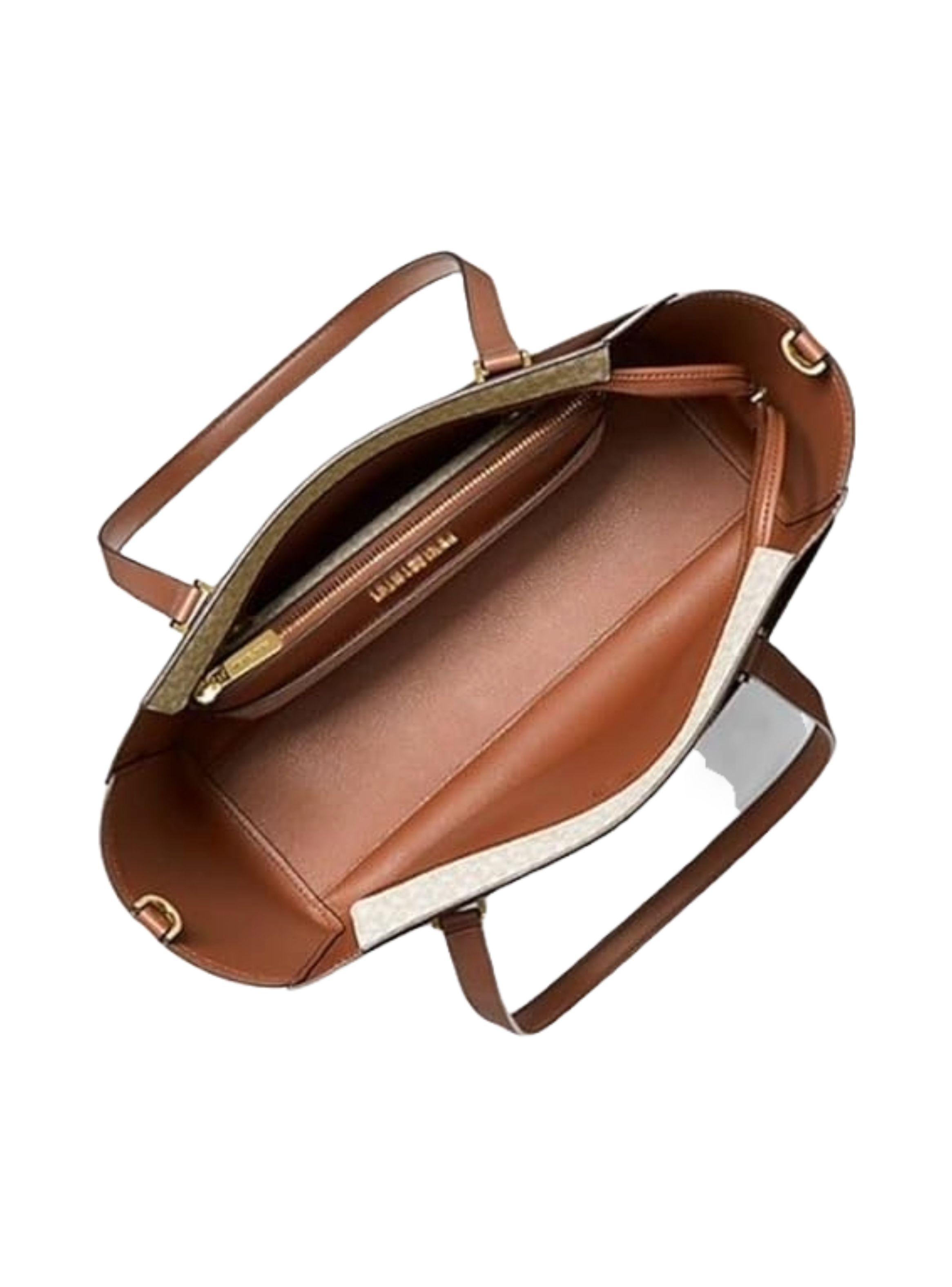 Bolso Tote Michael Kors Maisie 3 en 1 Vainilla monotemático-2