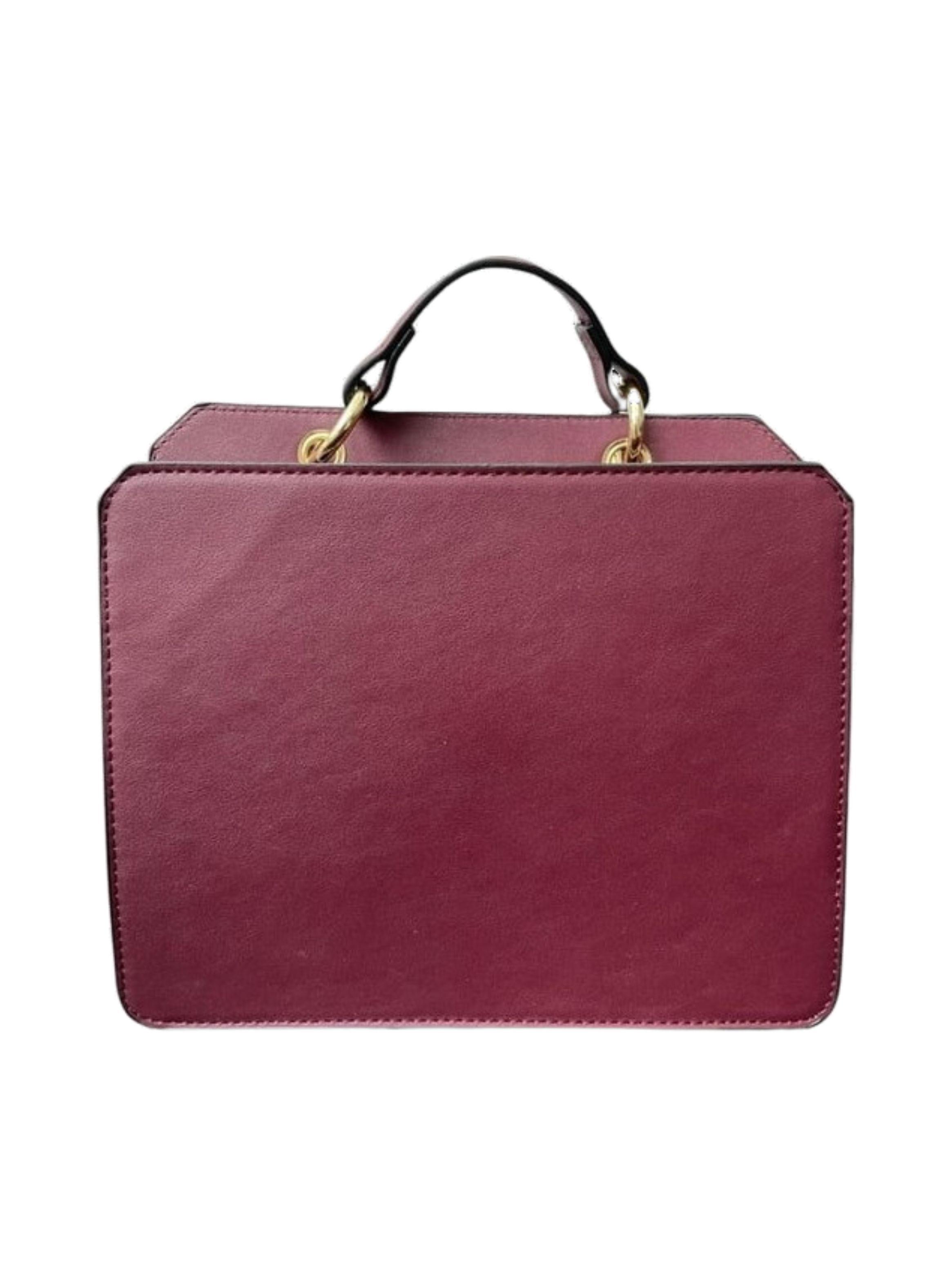 Crossbody Steve Madden Bevelyn Wine con Accesorio-2