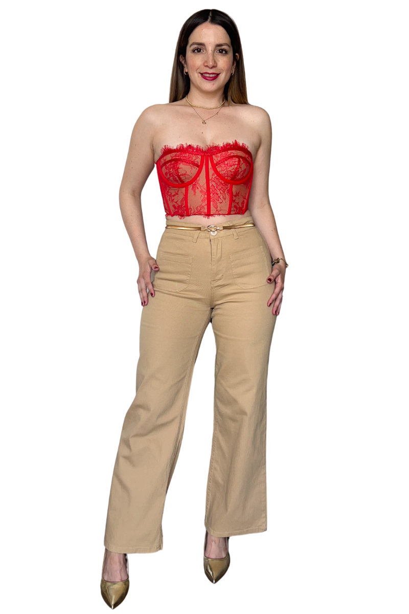 Pantalón jeans wide leg tiro alto elasticados-2