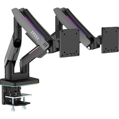 Soporte Dual Monitor MPG MT201DR V2 RGB LED-2