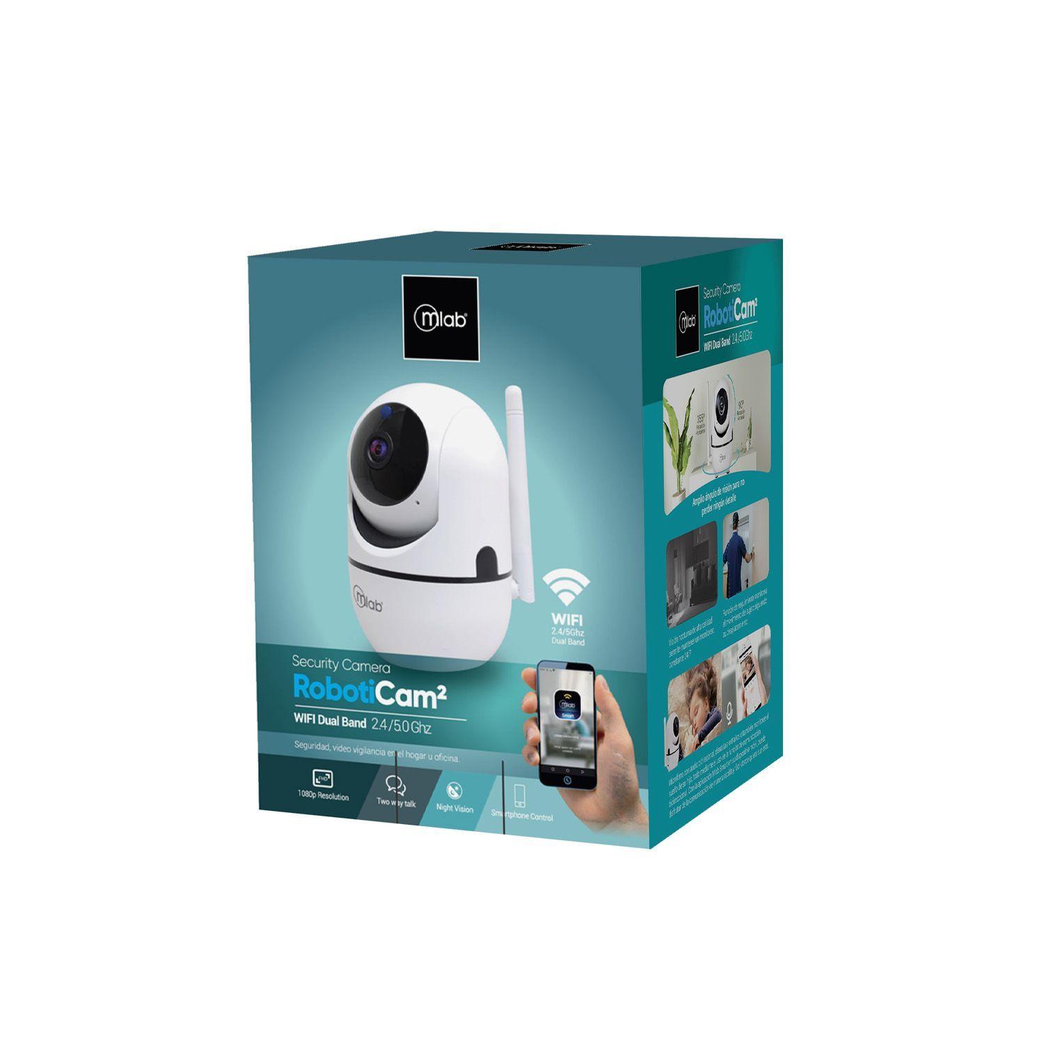 Camara de seguridad IP Mlab Roboticam2 9257 1080P WiFi PTZ-2