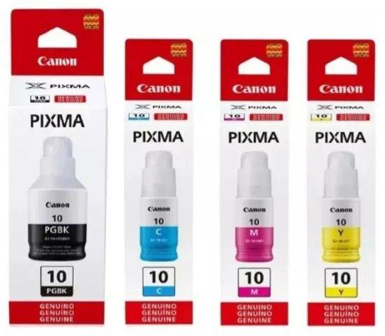 Botellas de tintas GI-10 colores Canon modelo -1