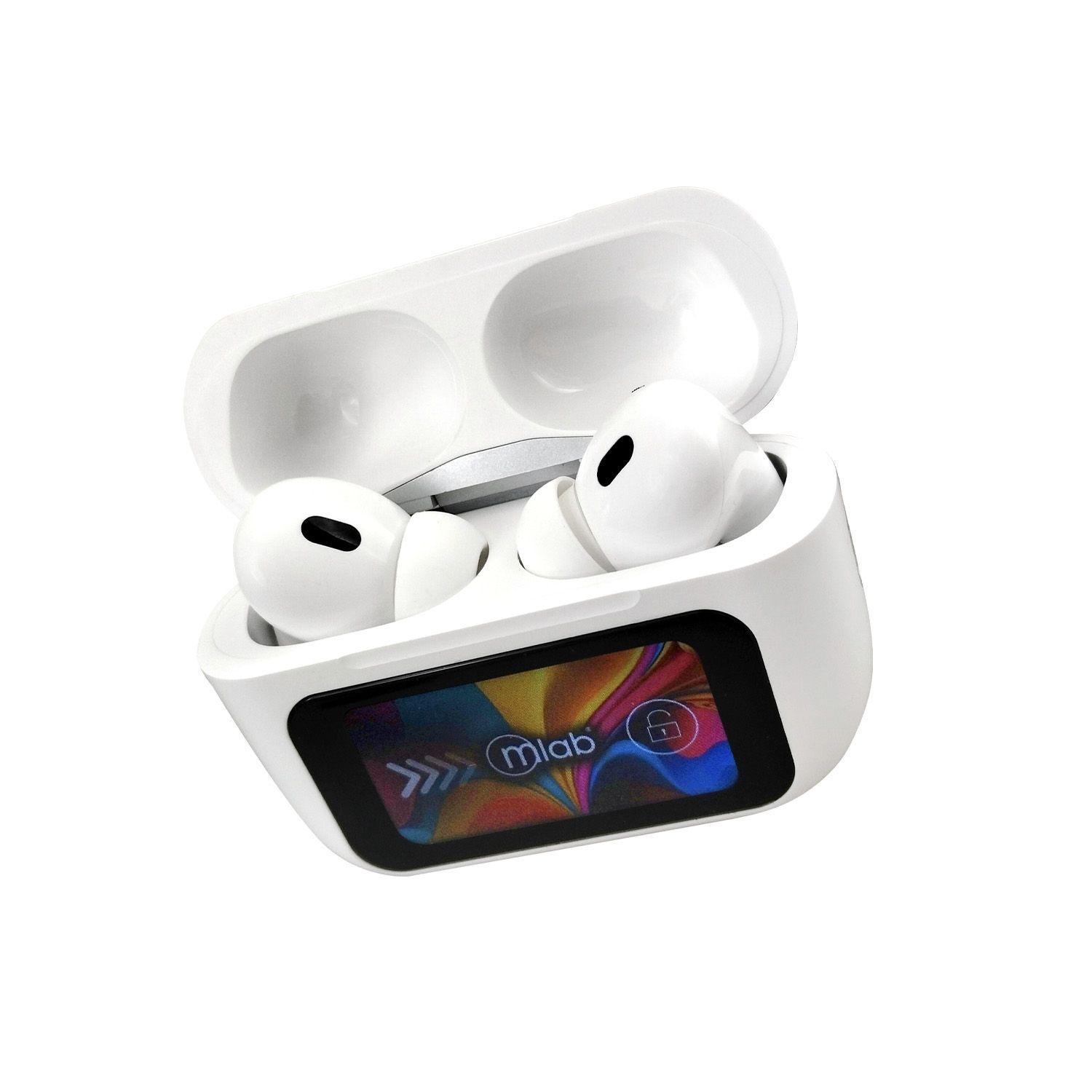 Audifono MLAB  TWS ANC + ENC AIR-SMART TOUCH SCREEN PRO 5.0  *** CANCELACION DE RUIDO****-2