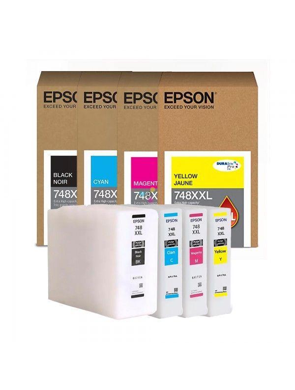 Pack de tintas Epson T748XXL 4 colores-2