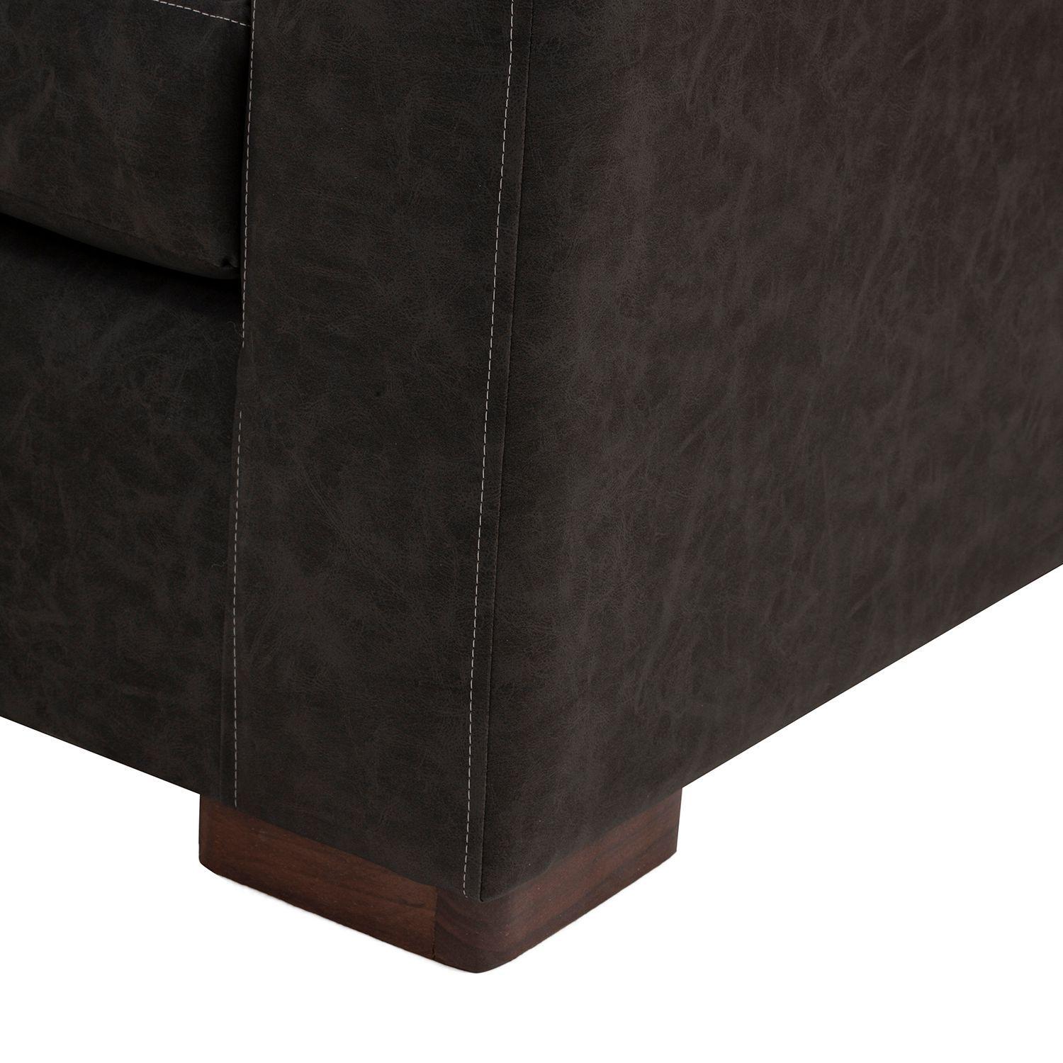 Sofá Franco 3 Cuerpos - Cuero Sintético Auris-4