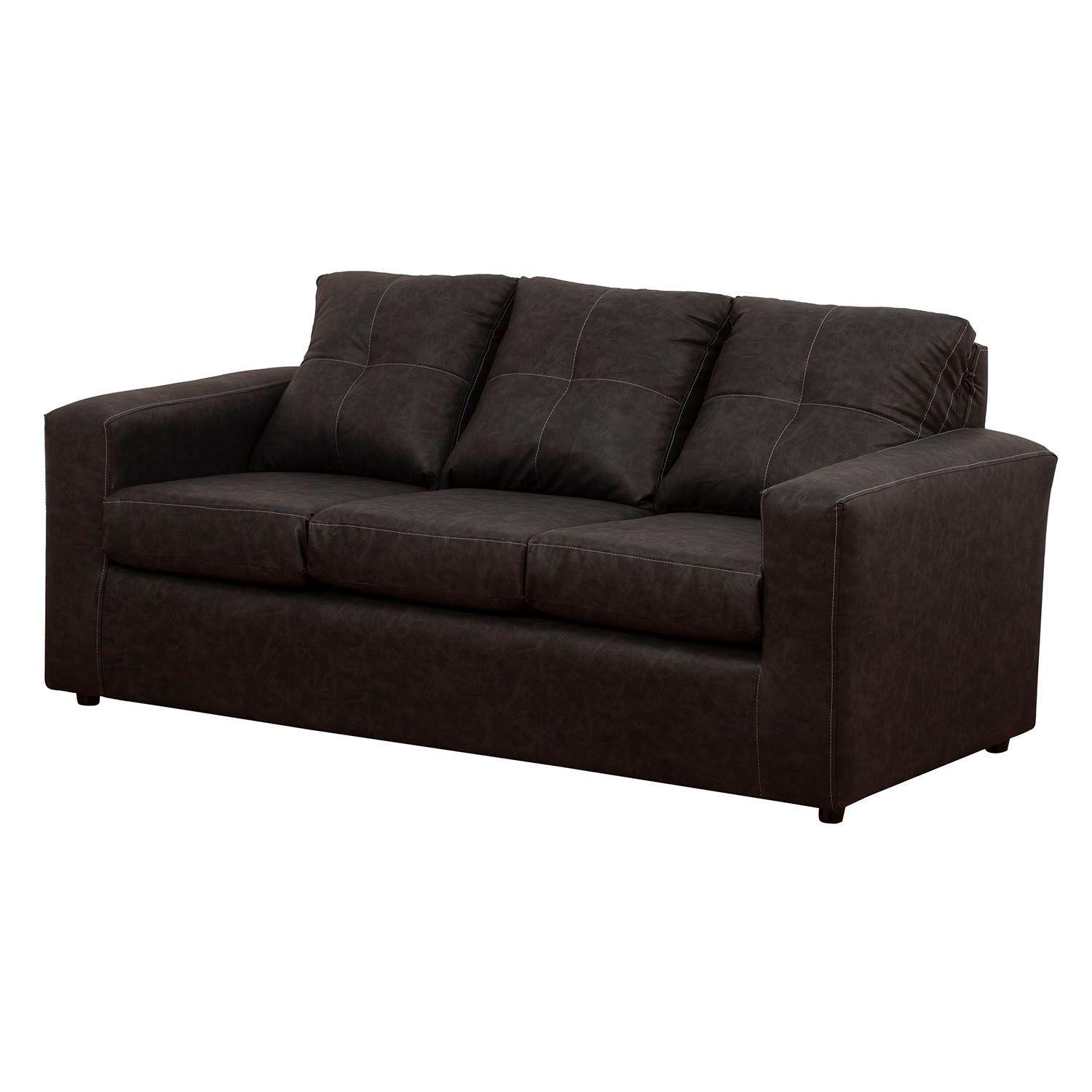 Living Emilia 3 Cuerpos Y 2 Poufs - Cuero Sintético Auris-2