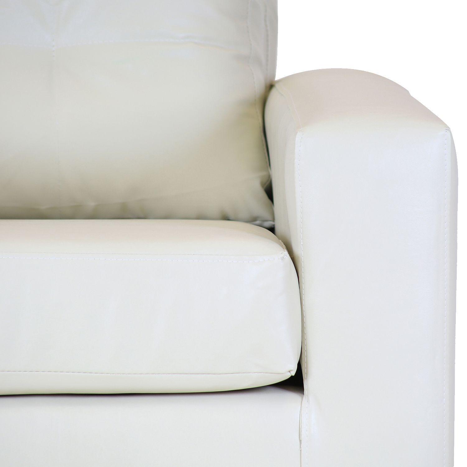 Sofá George 3 Cuerpos - Cuero Sintético Pu-3