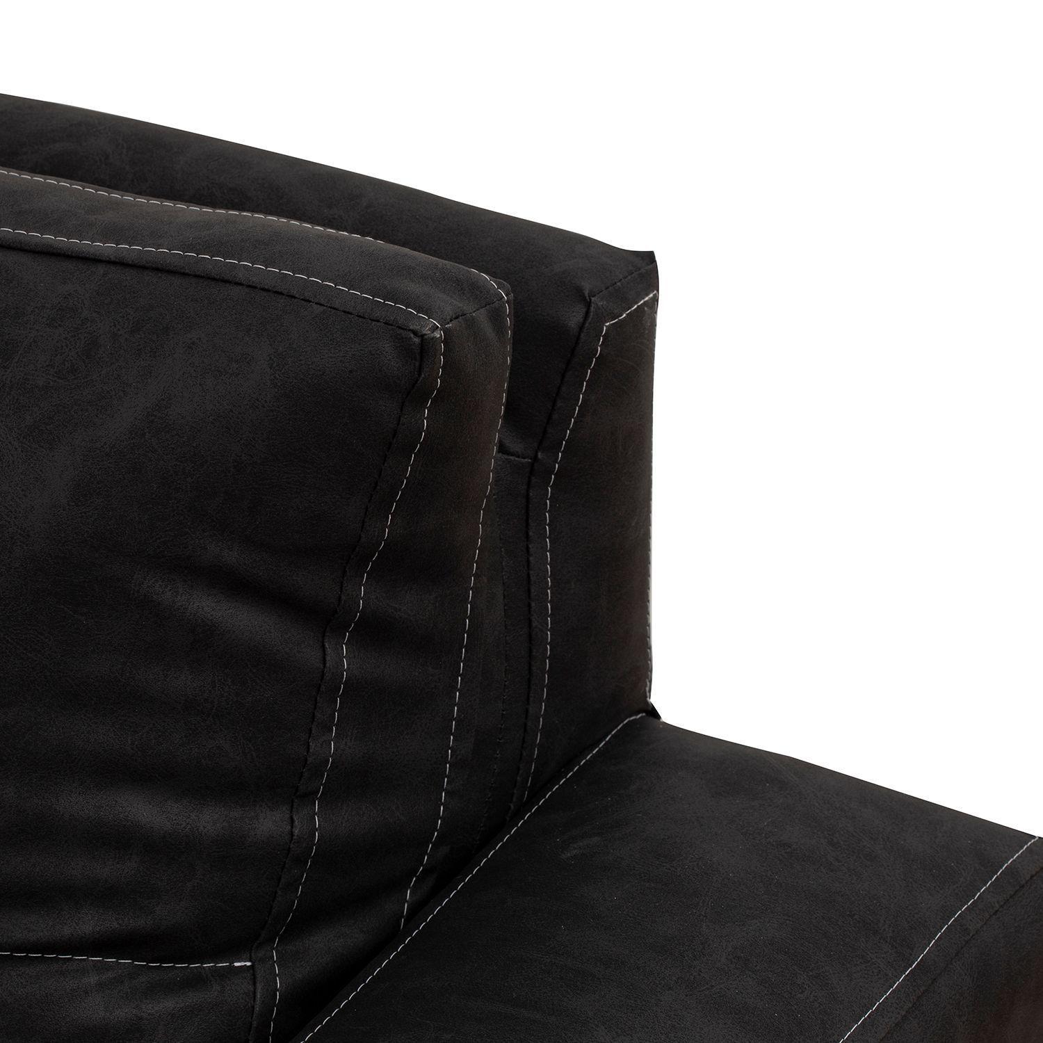 Sofá George 2 Cuerpos - Cuero Sintético Auris-2