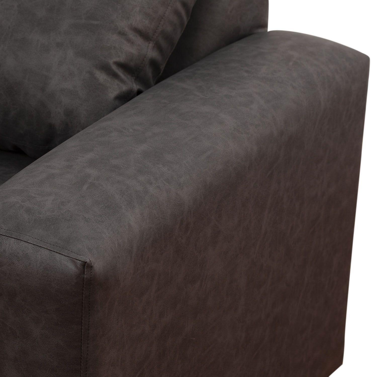 Sofá Neo 3 Cuerpos - Cuero Sintético Auris-3