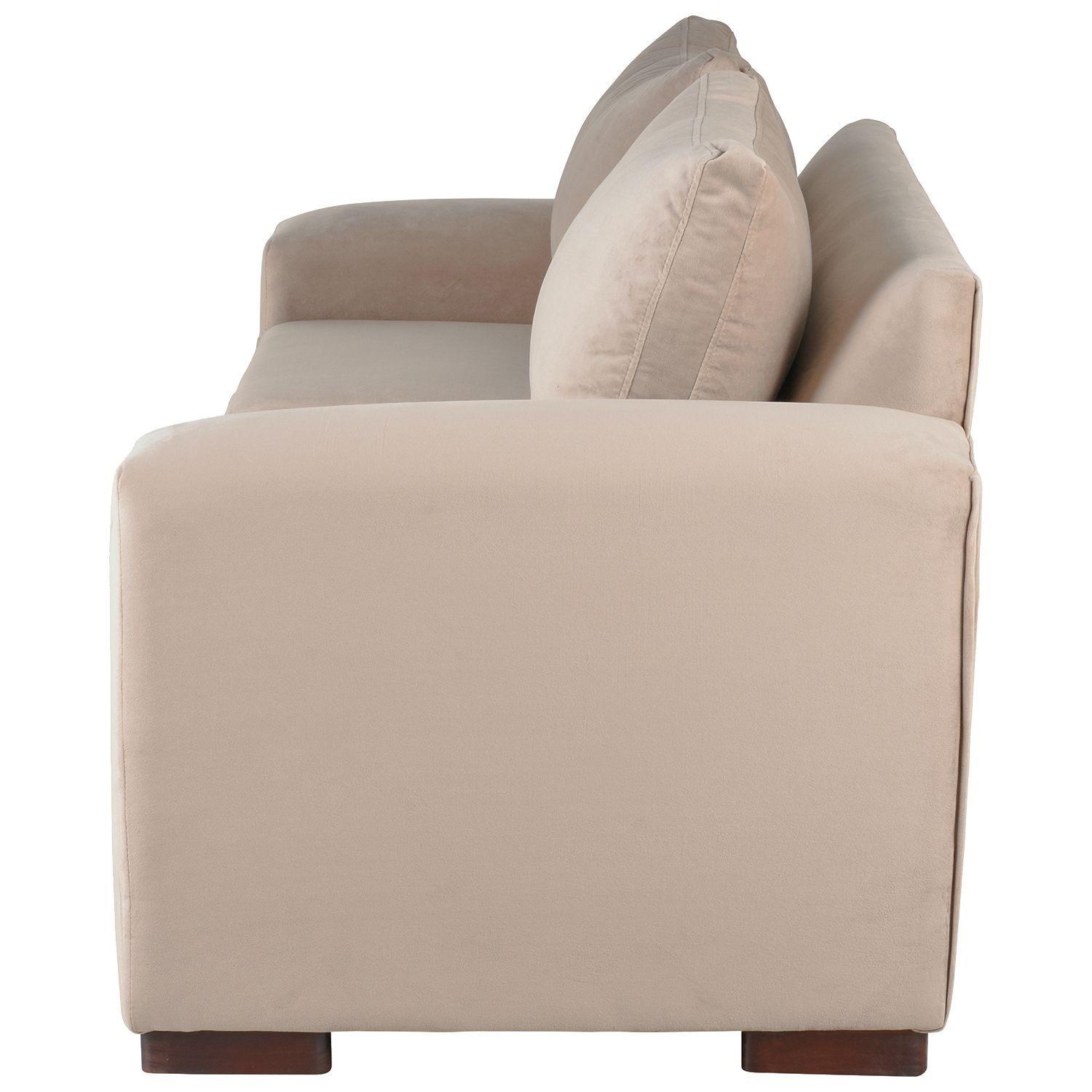 Sofá Neo 3 Cuerpos - Tela Felpa-3