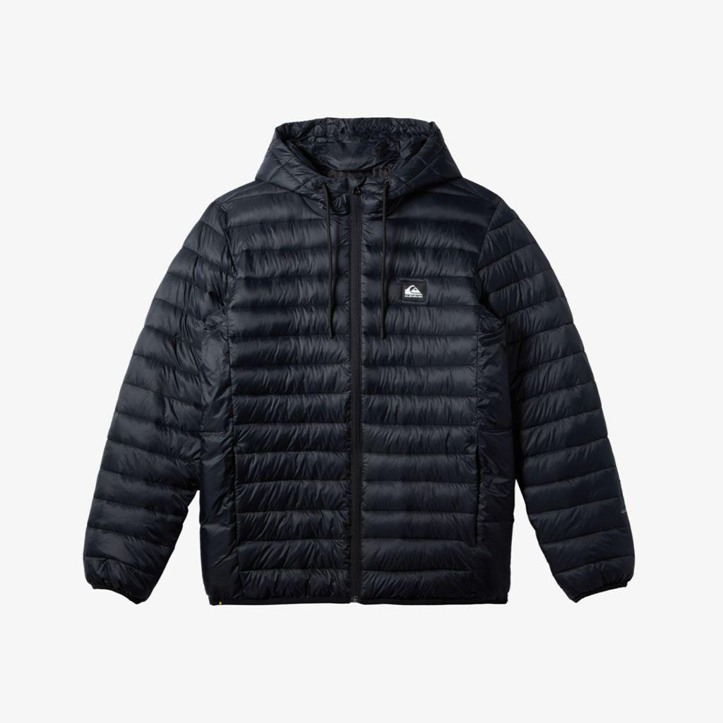 Chaqueta Quiksilver Scaly Hoodie Hombre Negro-0