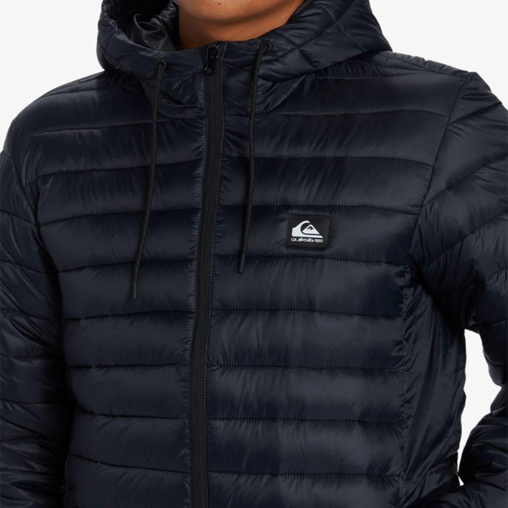 Chaqueta Quiksilver Scaly Hoodie Hombre Negro-2