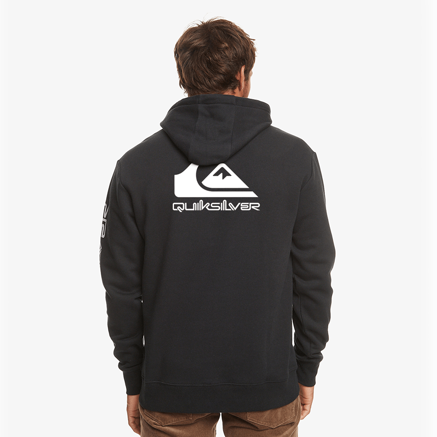 Poleron Hoodie Every Day Quiksilver Negro-1
