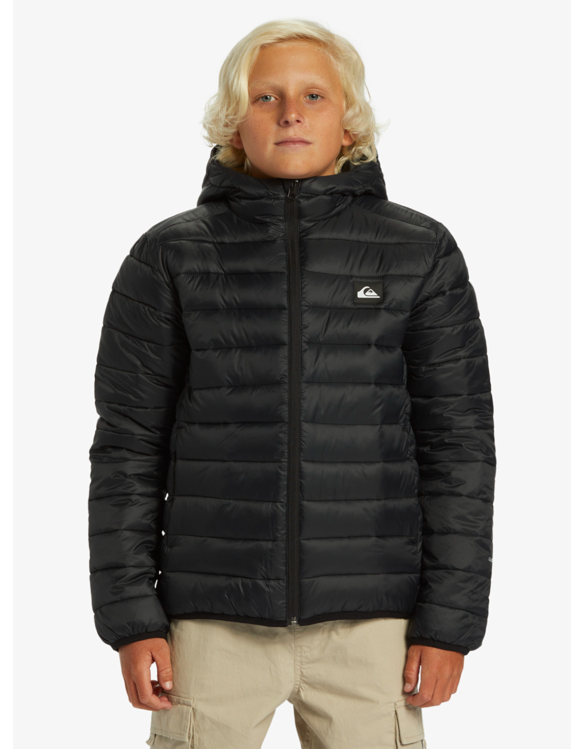 Chaqueta Quiksilver Scaly Youth Niño Negro-0