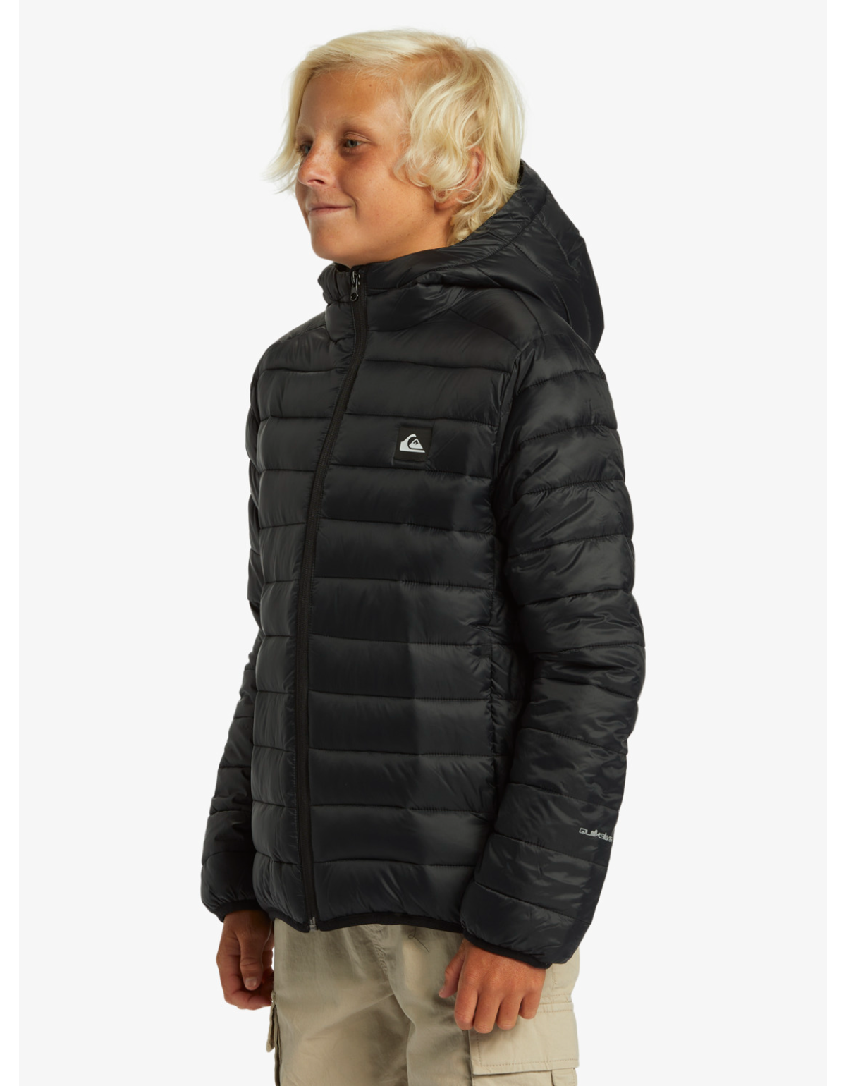 Chaqueta Quiksilver Scaly Youth Niño Negro-1