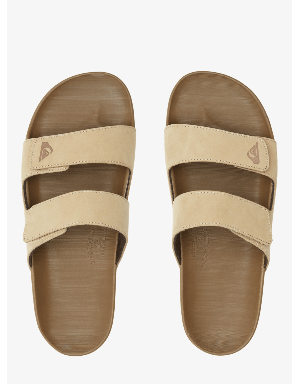 Sandalia Rivi Leather Double Adjust Quiksilver Cafe-2