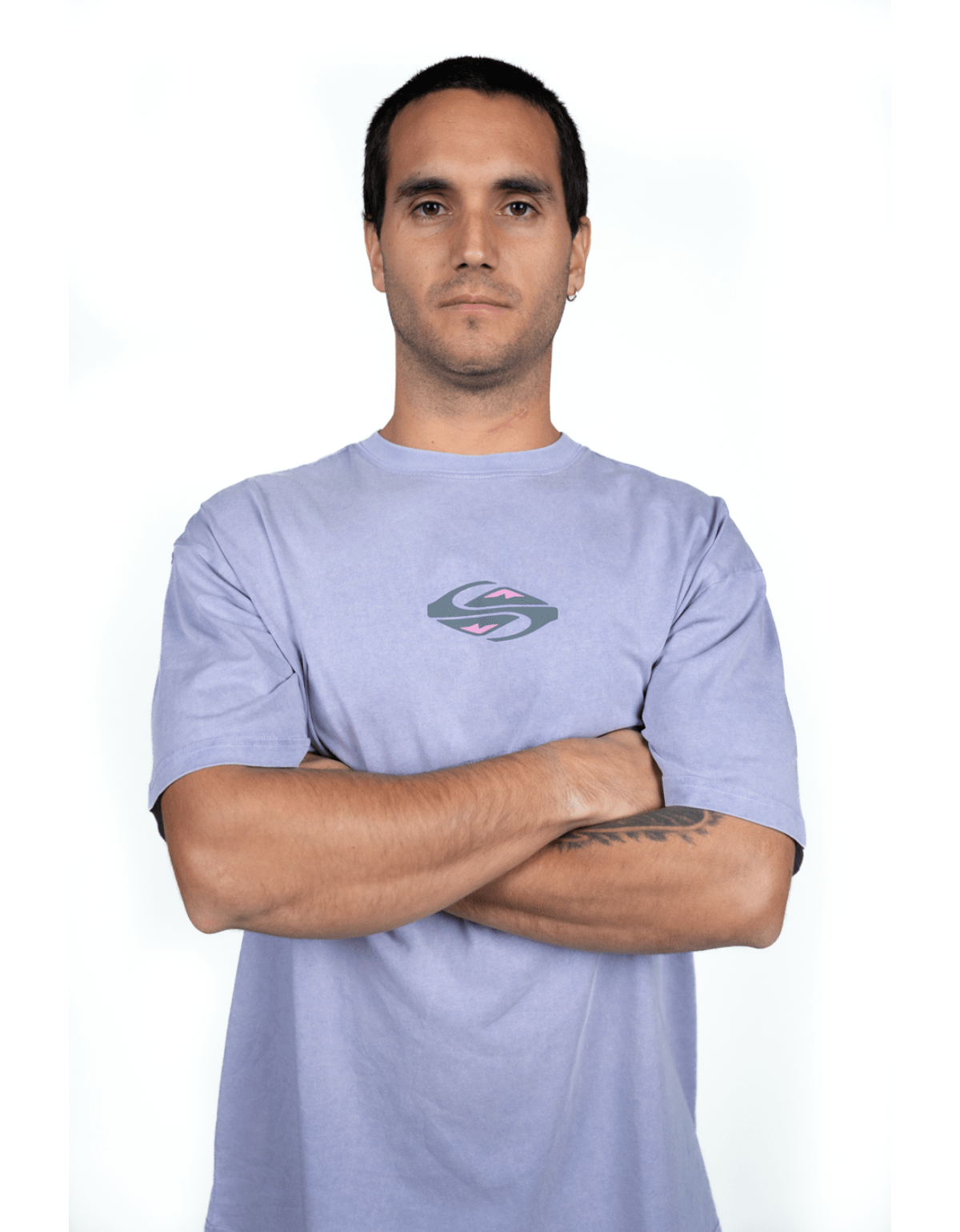 Polera Global Heat Quiksilver Morado-2