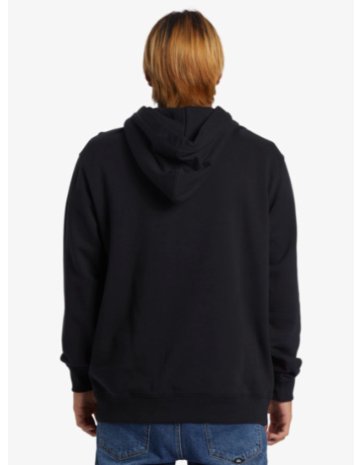 Poleron Quiksilver Dna Clicker Hombre Negro-4