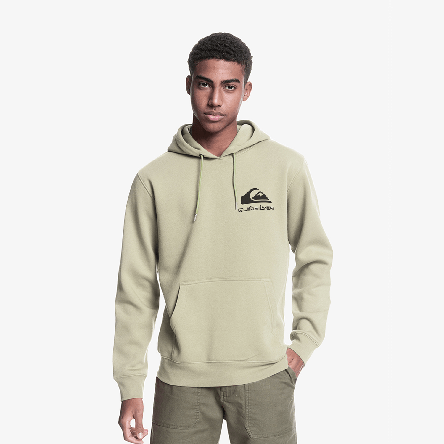 Poleron Hoodie Every Day Quiksilver Cafe-0