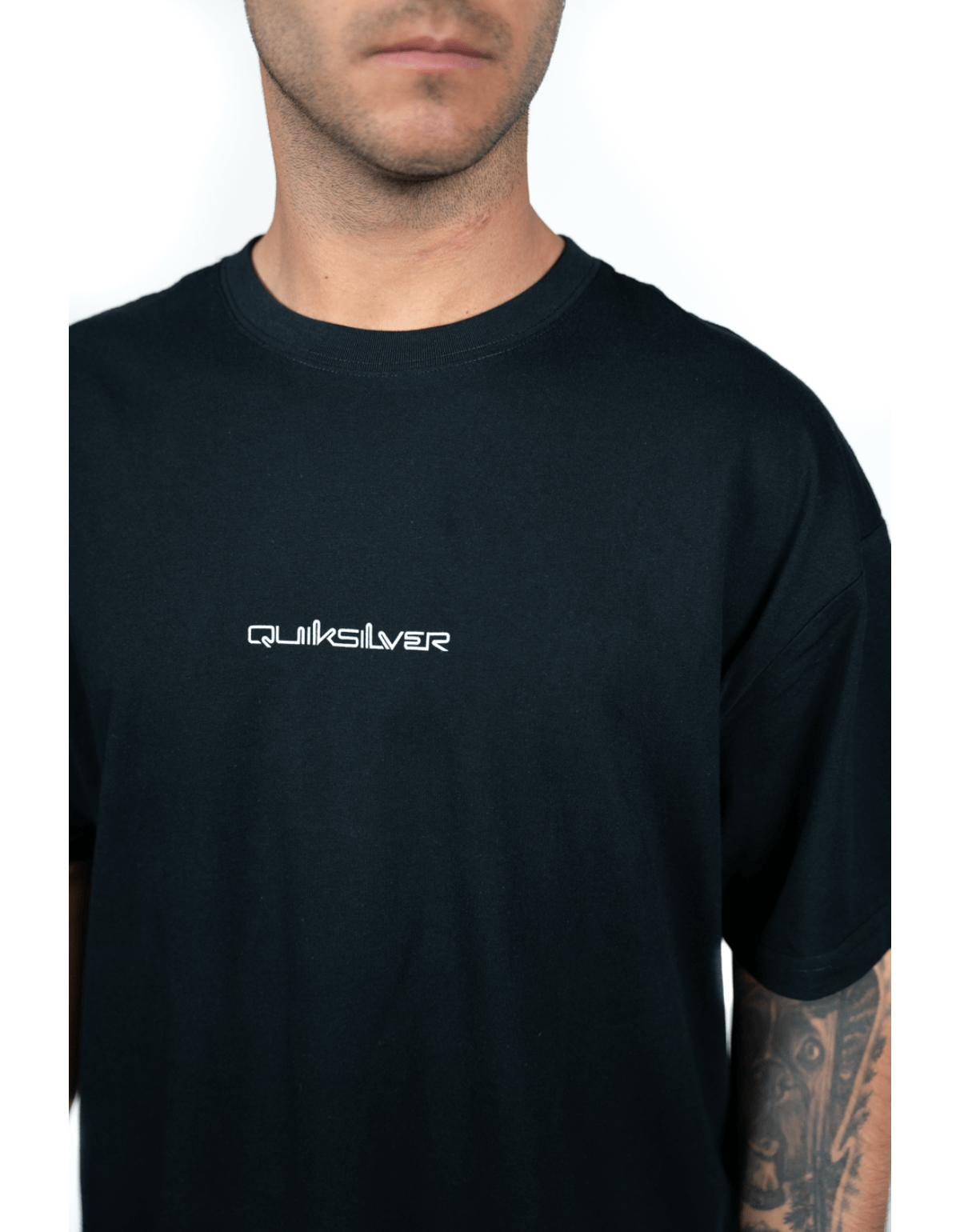 Polera DNA Omni Logo Quiksilver Negro-2
