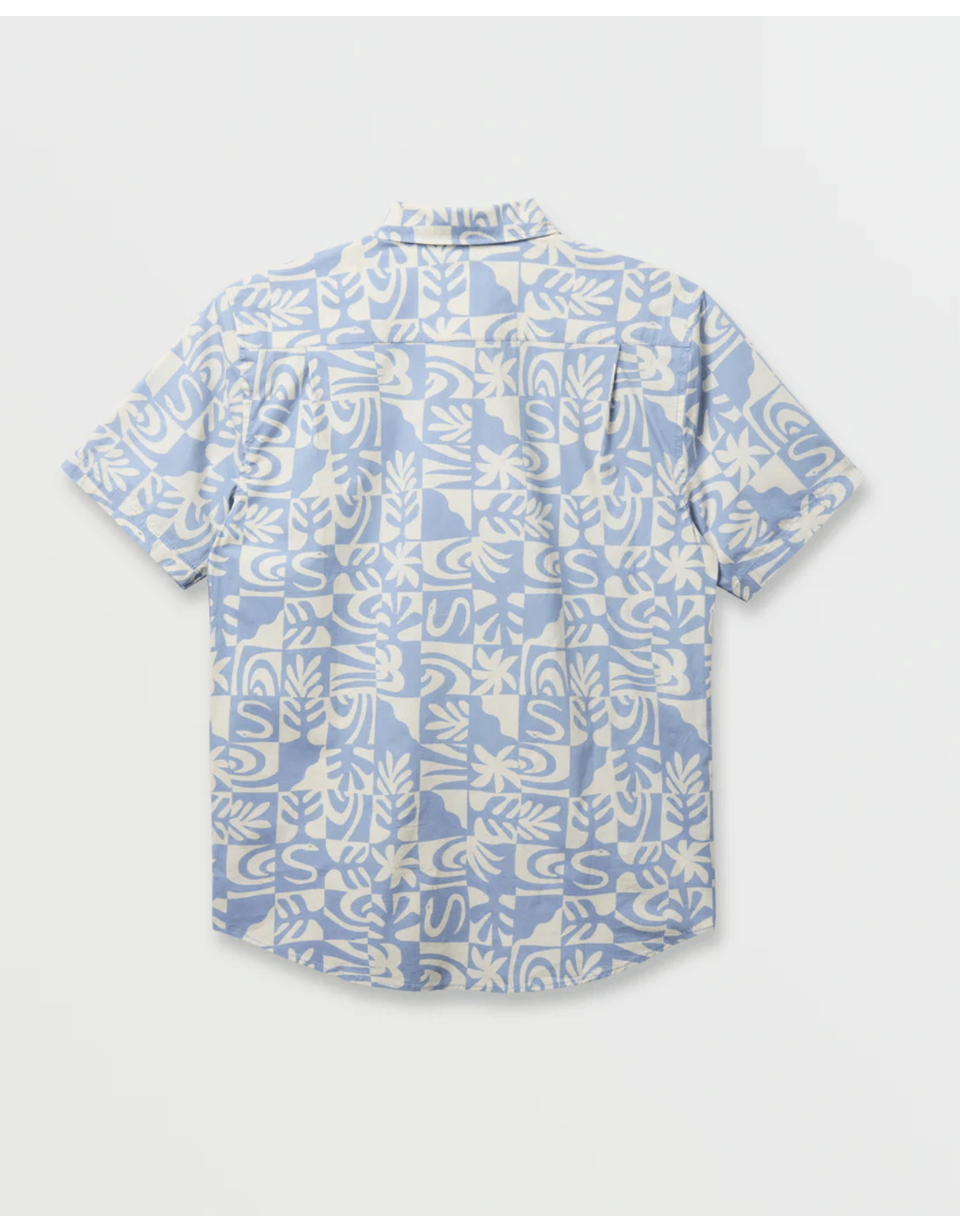 Camisa Quiksilver Terra Classic Stretch Ss Azul-3