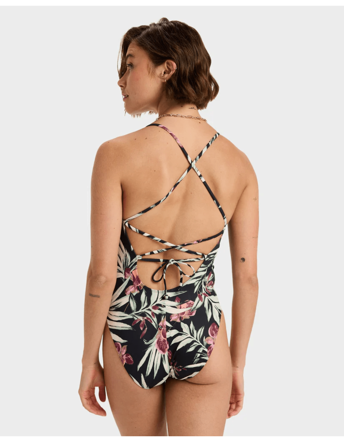 Traje De Baño Roxy Pt Beach Classics One Piece Multicolor-1