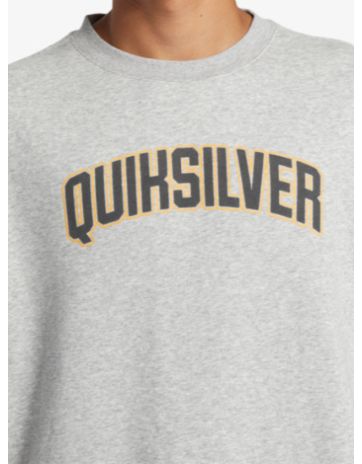 Poleron Quiksilver Graphic Hombre Gris-2