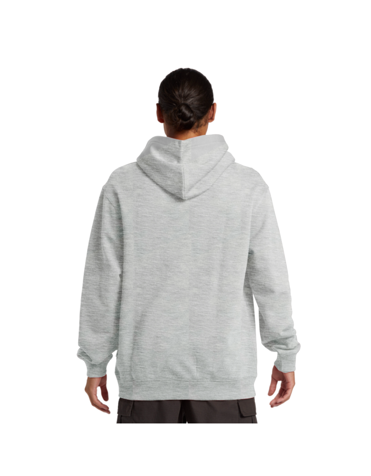 Poleron Quiksilver Dna Bubble Logo Hombre Blanco-1