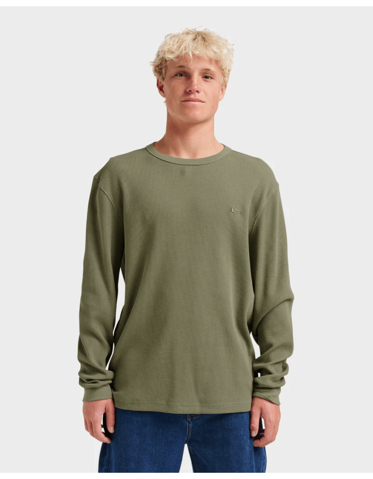 Chaleco Quiksilver Nelson Ls Thermal Verde-0