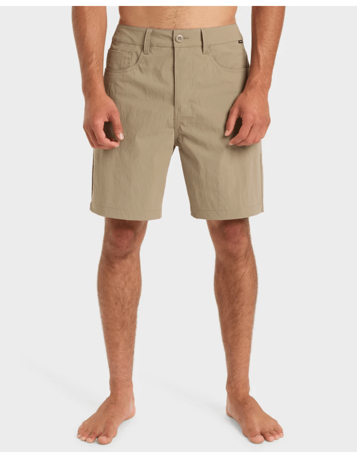 Short Hibrido Quiksilver Nelson Amphibian 18 Cafe-0