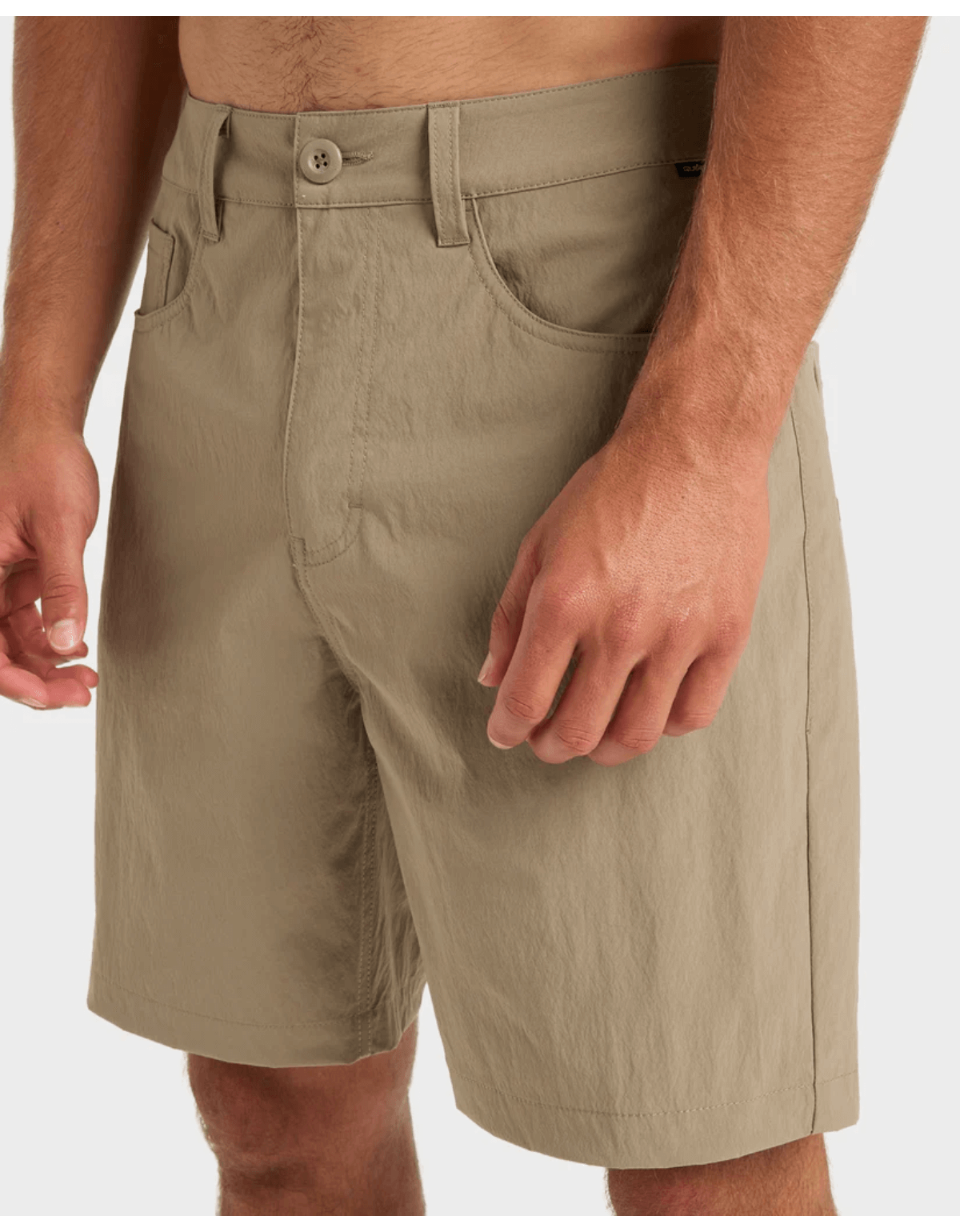 Short Hibrido Quiksilver Nelson Amphibian 18 Cafe-1