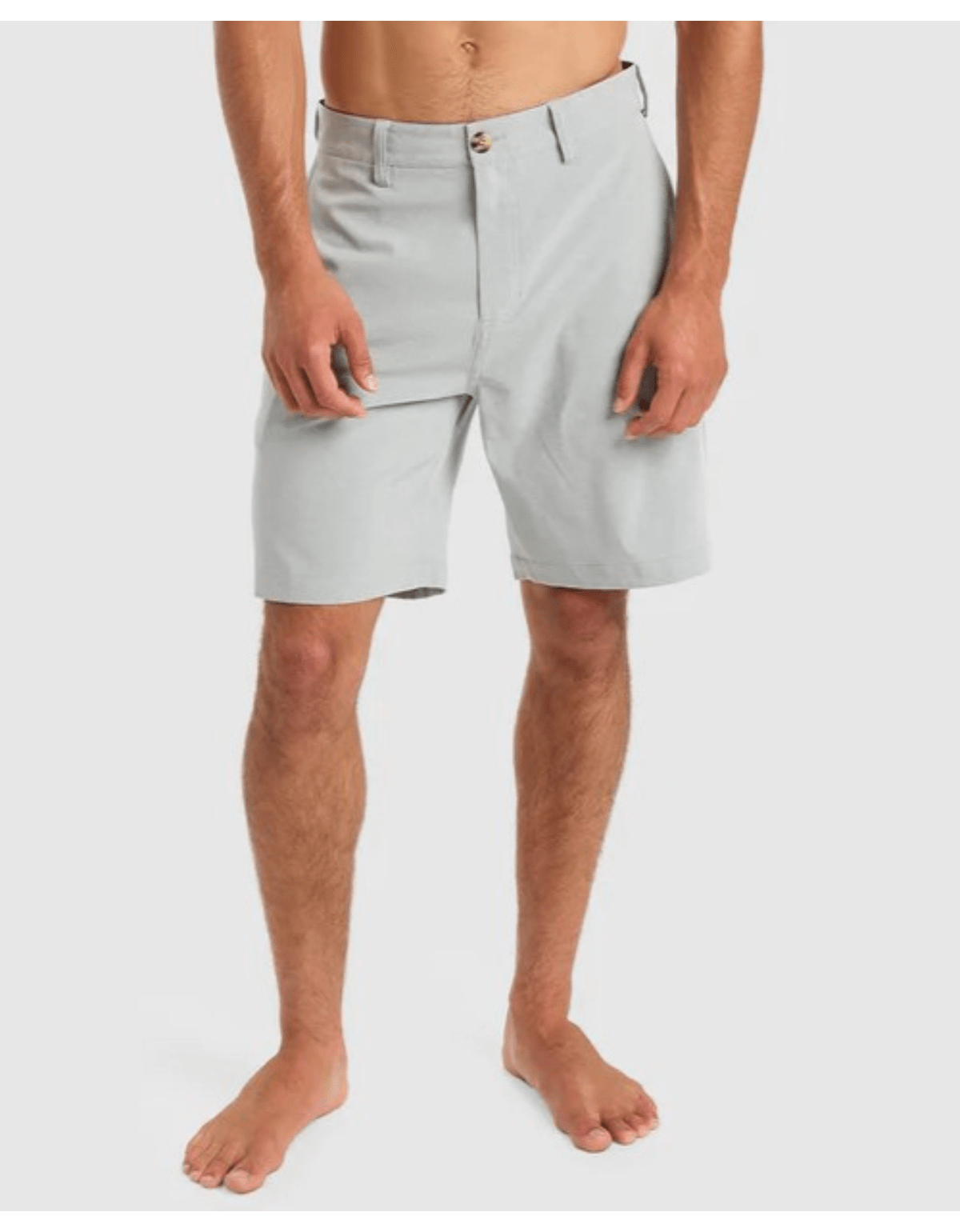 Short Hibrido Quiksilver Union Heather Amph 19 Gris-0